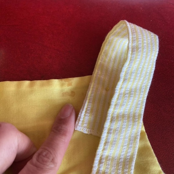 Vintage JC Penneys Turtle Toddle Time Size 1/2 Yellow One Piece Romper Jumpsuit - Picture 5 of 10